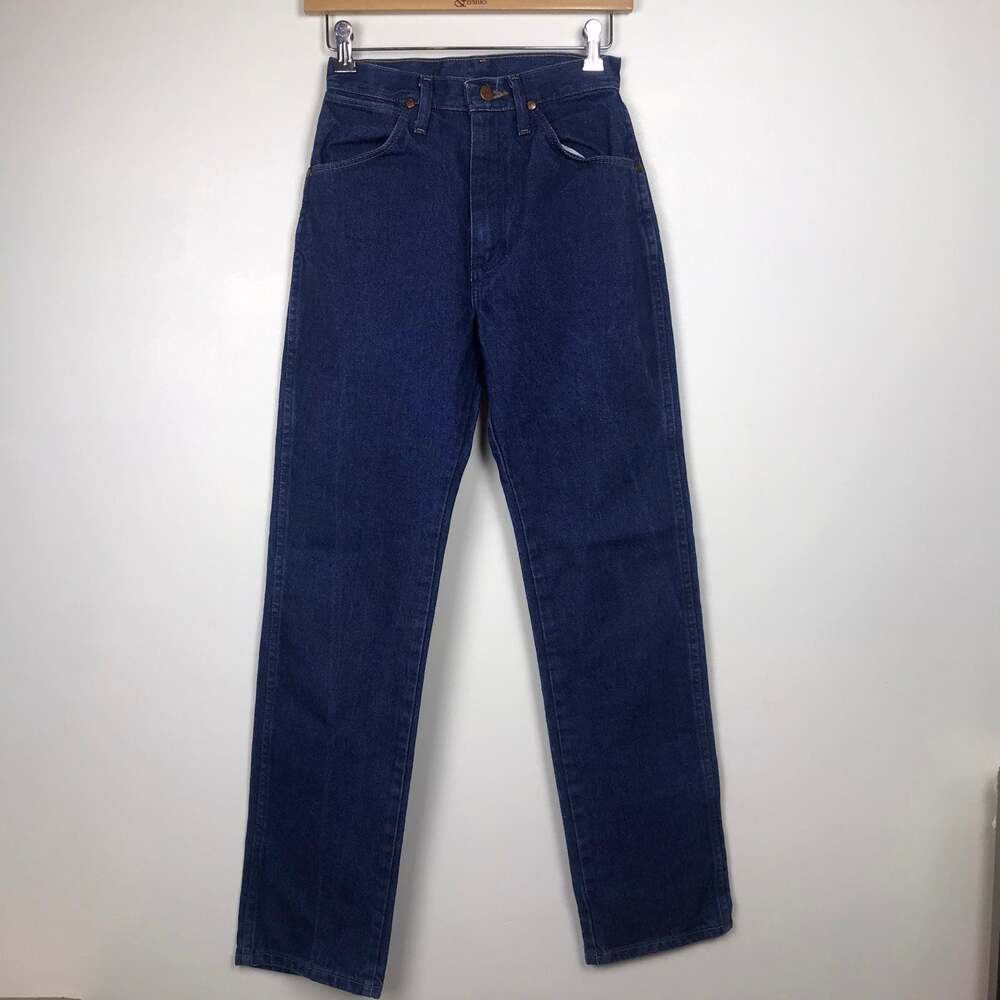 Vintage womens red tag high‎ waisted wrangler 3x32